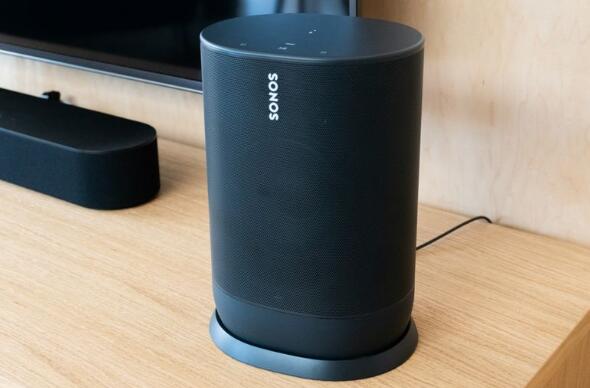 前沿科技:Sonos的首款便携式蓝牙扬声器重6磅 但声音大