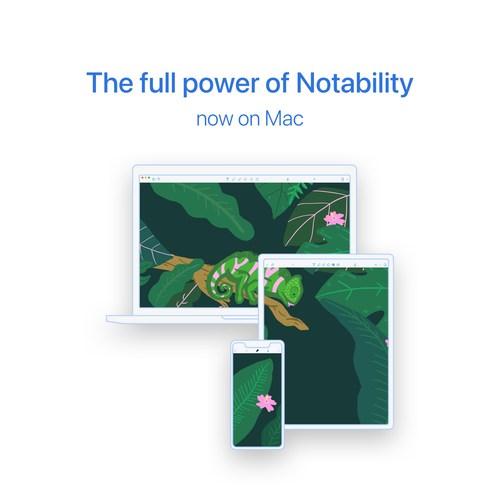 Notability的最新更新为Mac带来强大的iPad体验
